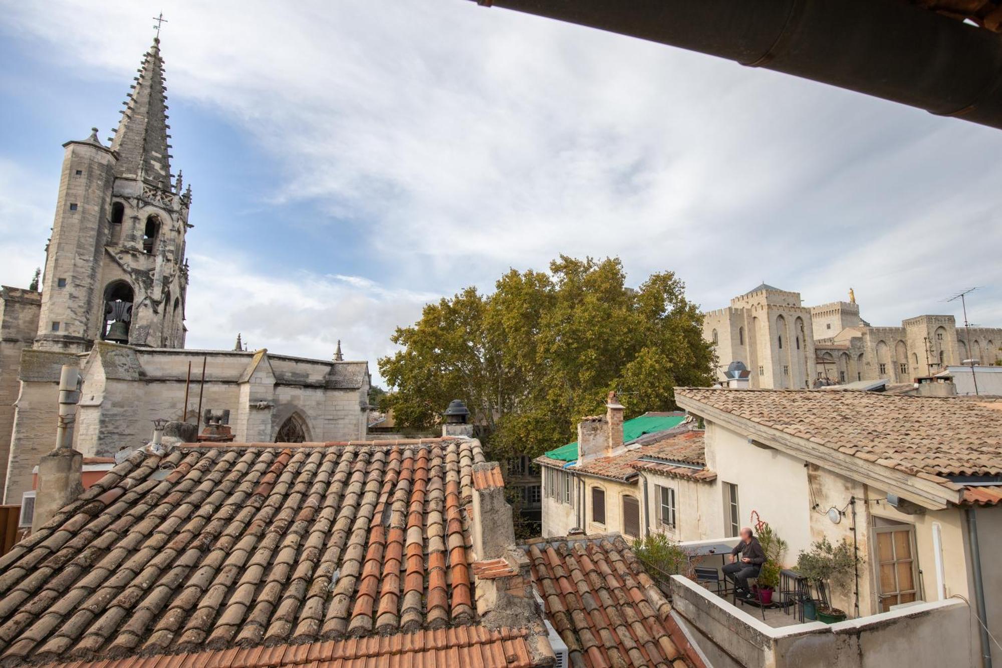 Le Ciel Du Palais - Intramuros - 2 Ch - Wifi Avignon Eksteriør bilde